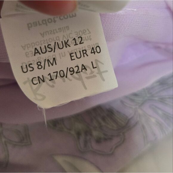 BARDOT lilac floral Ibiza cutout spaghetti strap midi dress‎ blogger fave M - Picture 7 of 12